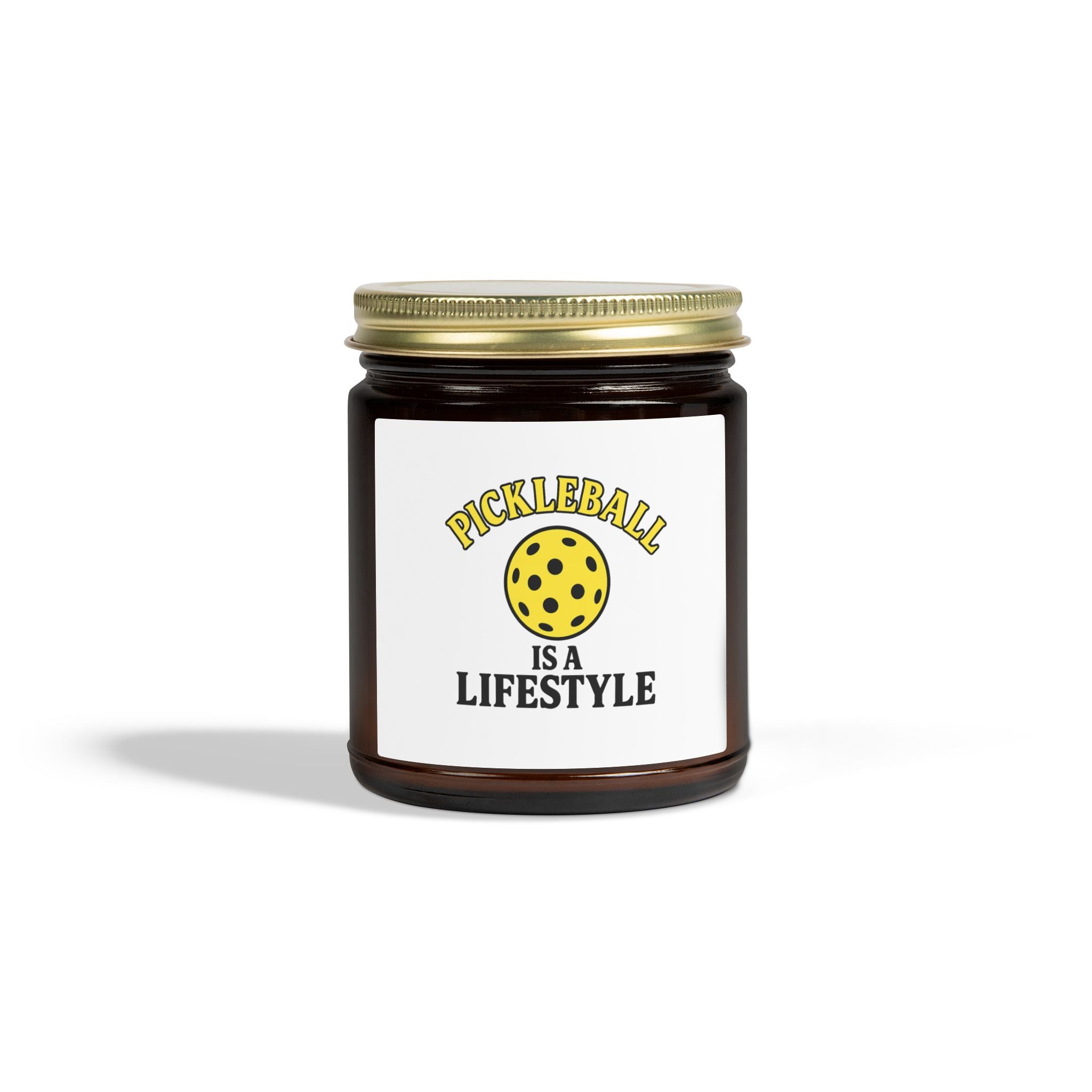 Pickleball Is a Lifestyle Candle Coconut Apricot Wax Eco-Friendly and Non-Toxic 4oz or 9oz size 9 scents
