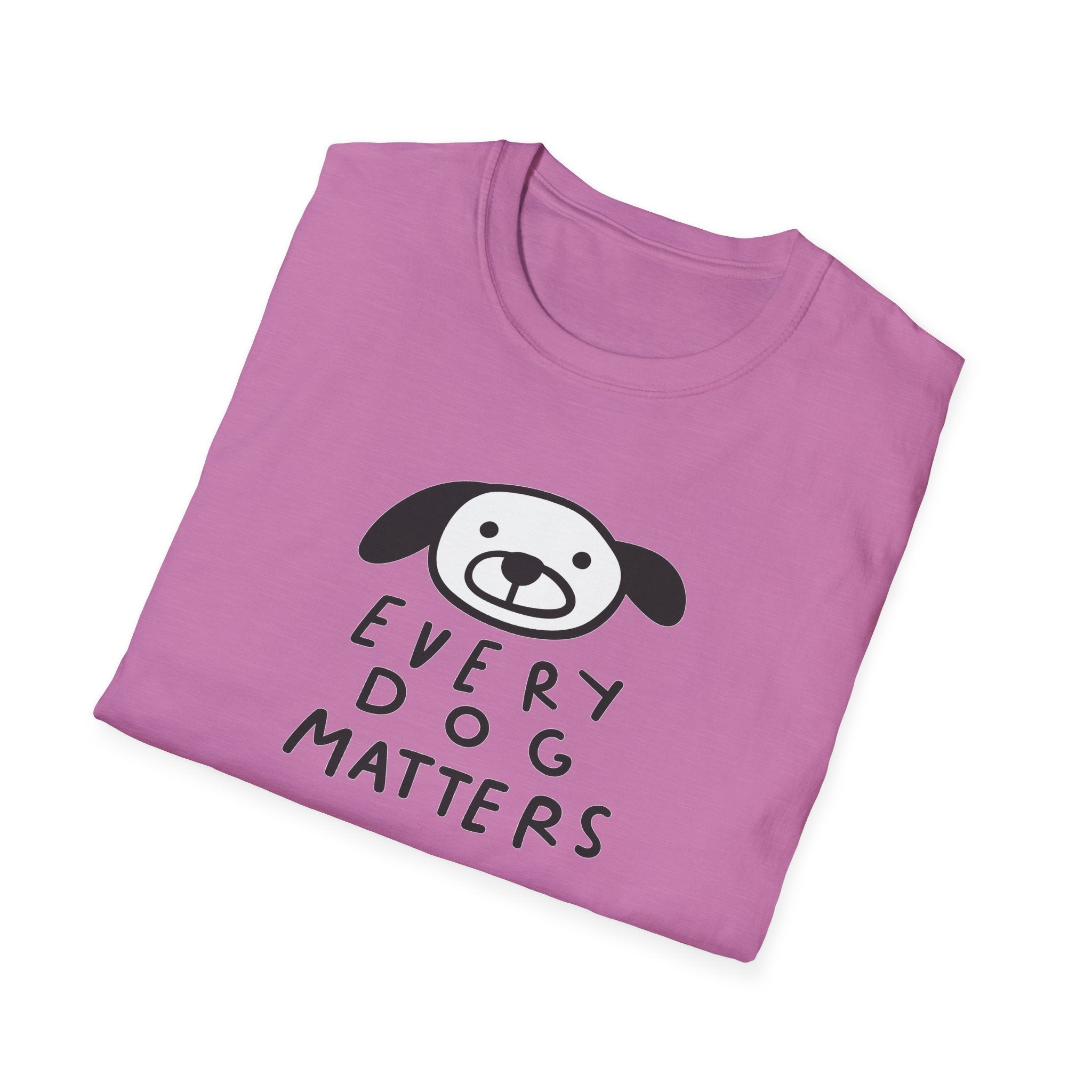 Every Dog Matters TShirt Cute Dog Lover Shirt Rescue & Adoption Tee Animal Lover Gift Pet Lover Top 7 colors 100% cotton