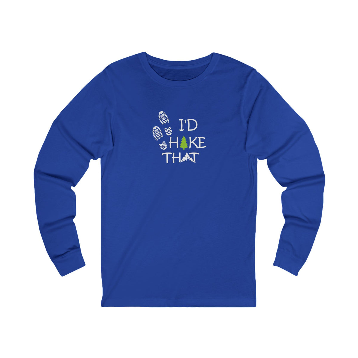 I'd Hike That Shirt Wander-Liebhaber T-Shirt Outdoor-Abenteuer-Shirt Natur-Wanderer-Geschenk Wanderwege-Liebhaber-Shirt 7 Farben 100% Baumwolle