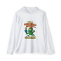 Men's Sports Warmup Hoodie-Pickleball Addict Graphic-100% polyester Moisture Wicking UPF 50 Lightweight