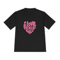 I Love Pickleball Shirt Fun Retro Design Lightweight Quick Dry Athletic Tee for Pickleball Lovers 5 colors 100% polyester