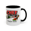 Chef Per Oggi Mug Italian Chef Gift Chef for Today Coffee Cup Kitchen Mug Italian Cooking Gift Foodie Gift 11 oz or 15 oz