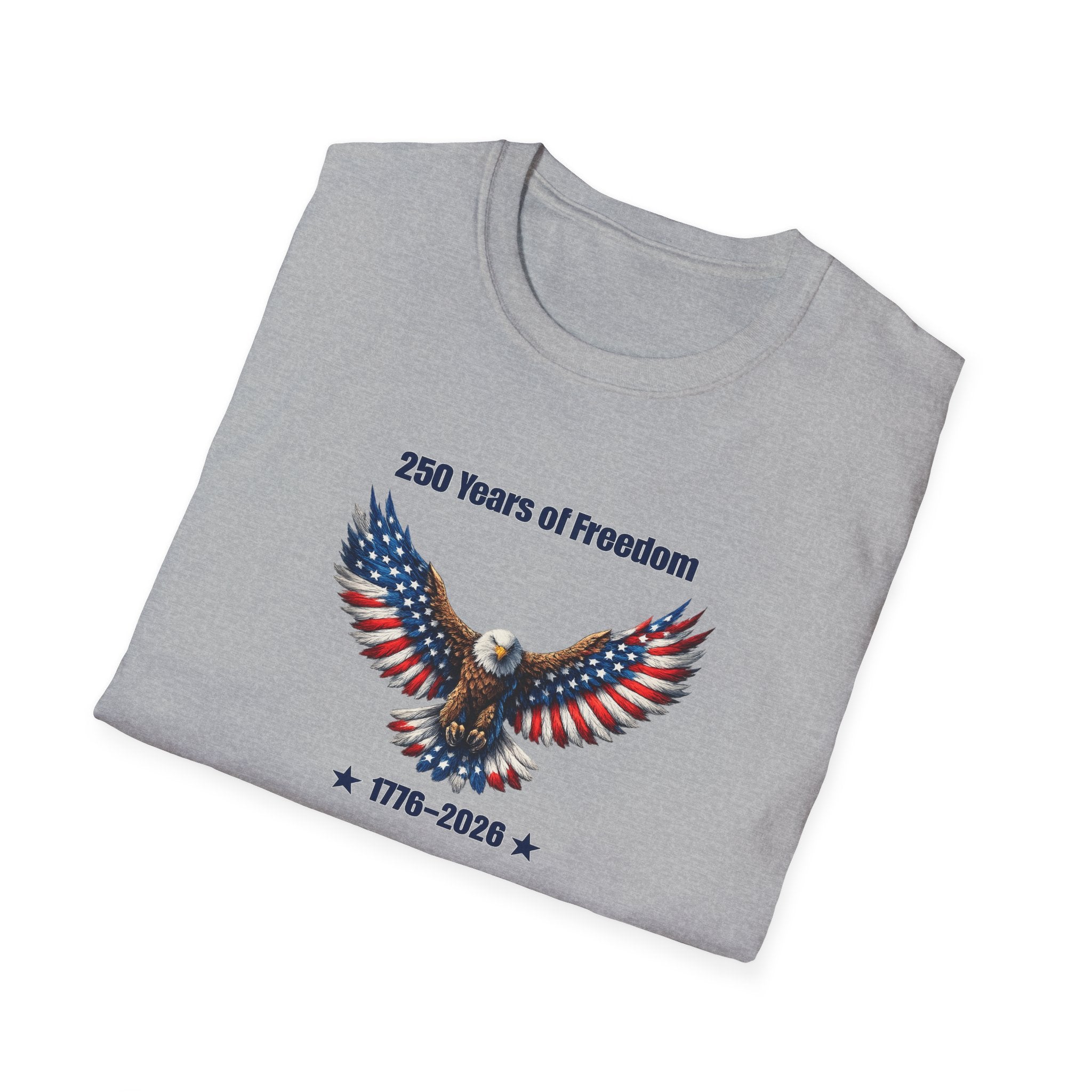 250 Years of Freedom Shirt America 250 Celebration Shirt USA Independence Gift 4th of July Shirt 7 colors 100% cotton