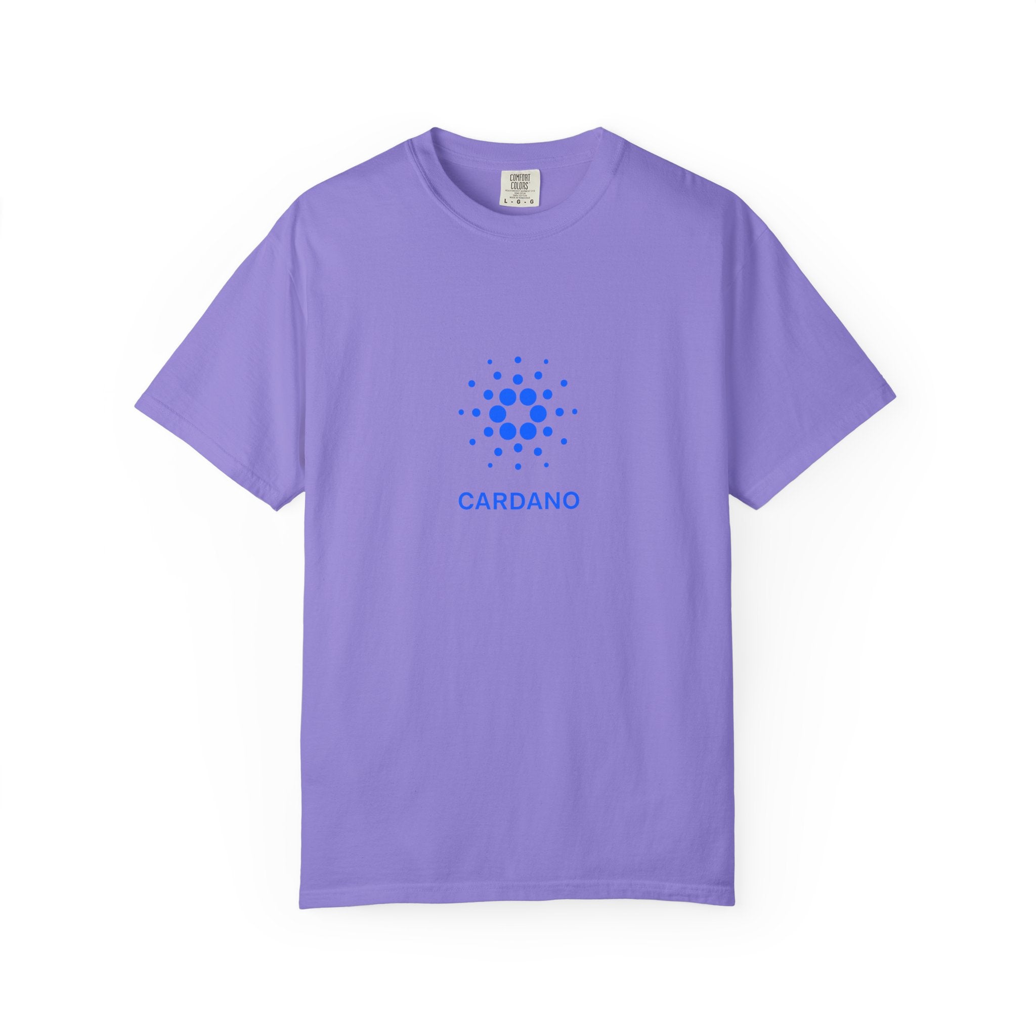 Cardano ADA Crypto T-Shirt Blue Blockchain Logo Tee Crypto Gift for Investors Traders & Tech Lovers 6 colors 100% cotton