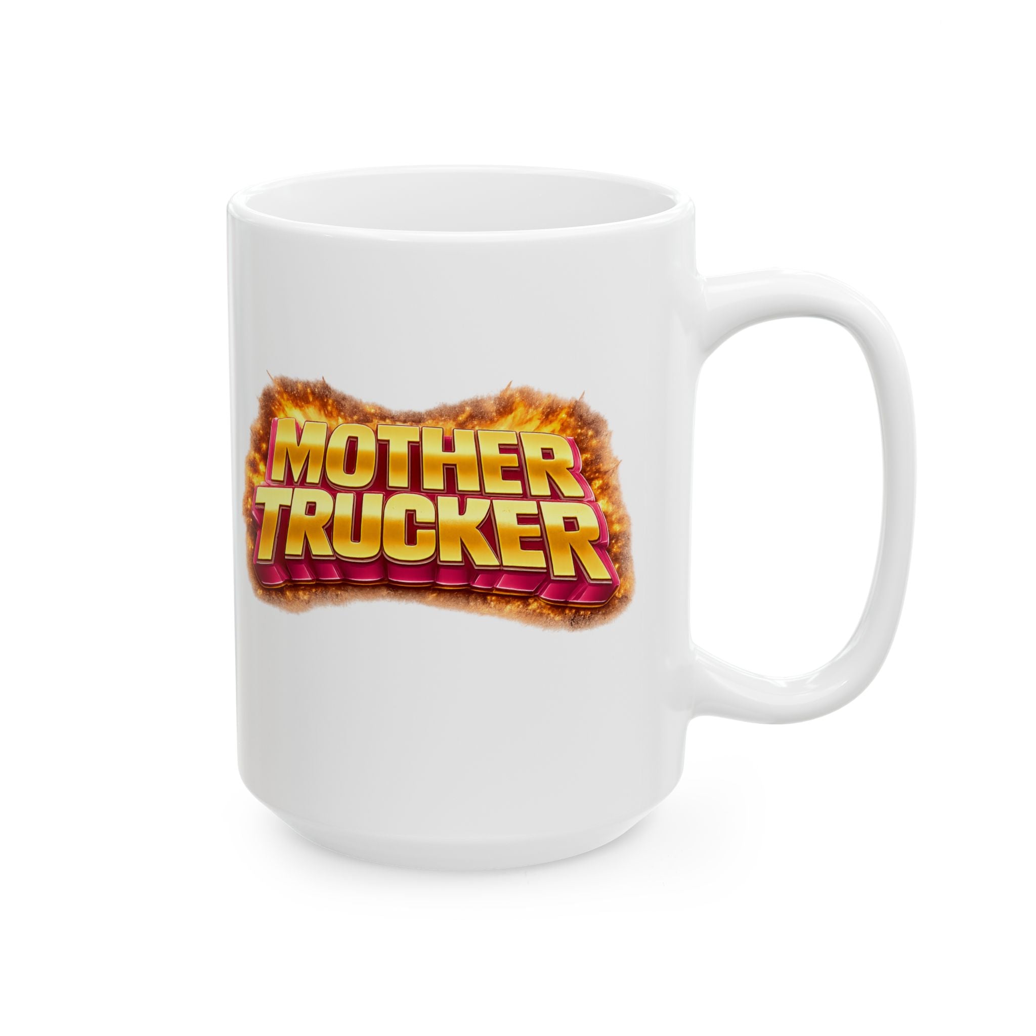 Mother Trucker Tasse Keramik Kaffeetasse 325 ml und 440 ml
