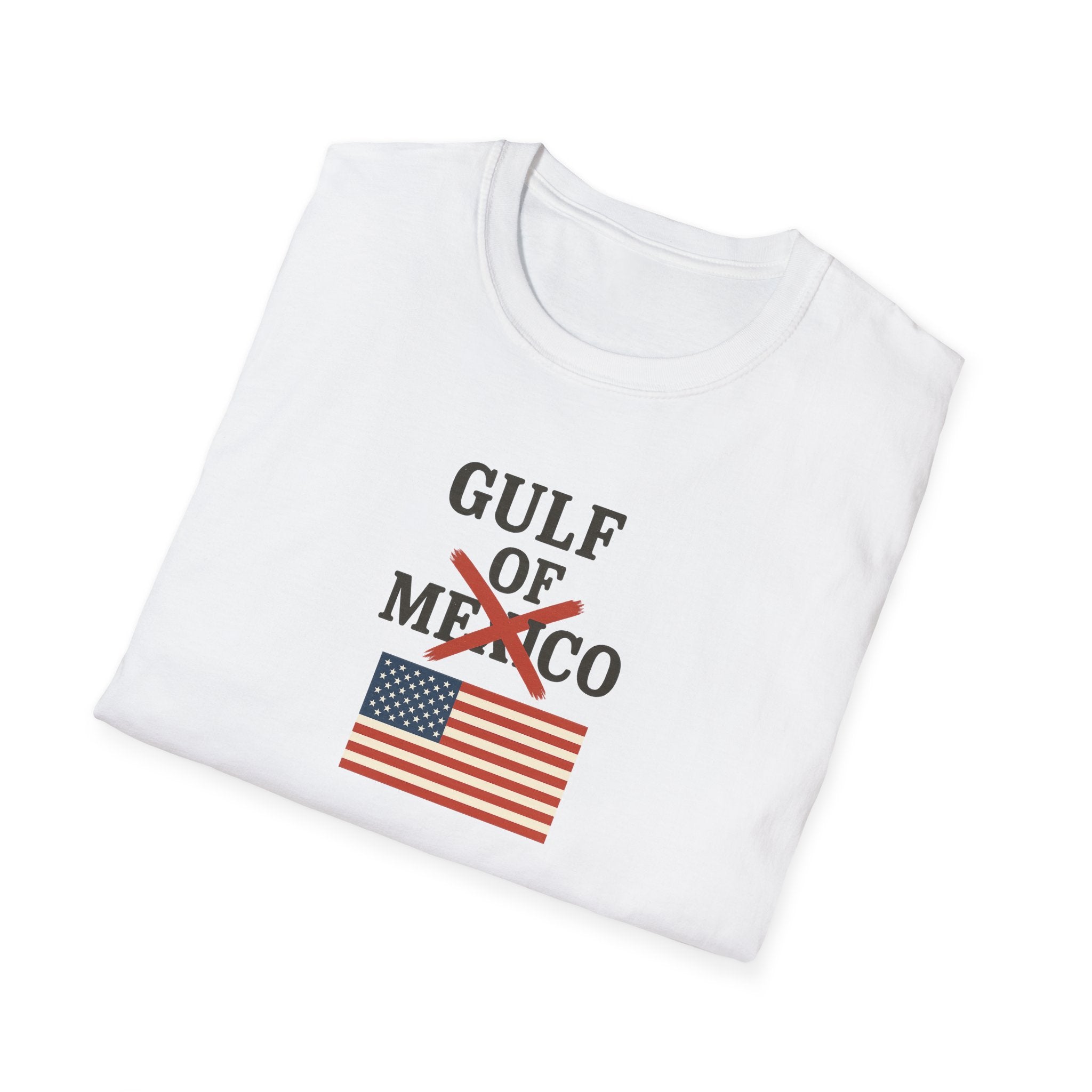 This Patriotic Message Loud and Clear Gulf of Mexico NO MORE 4 colors 100% cotton