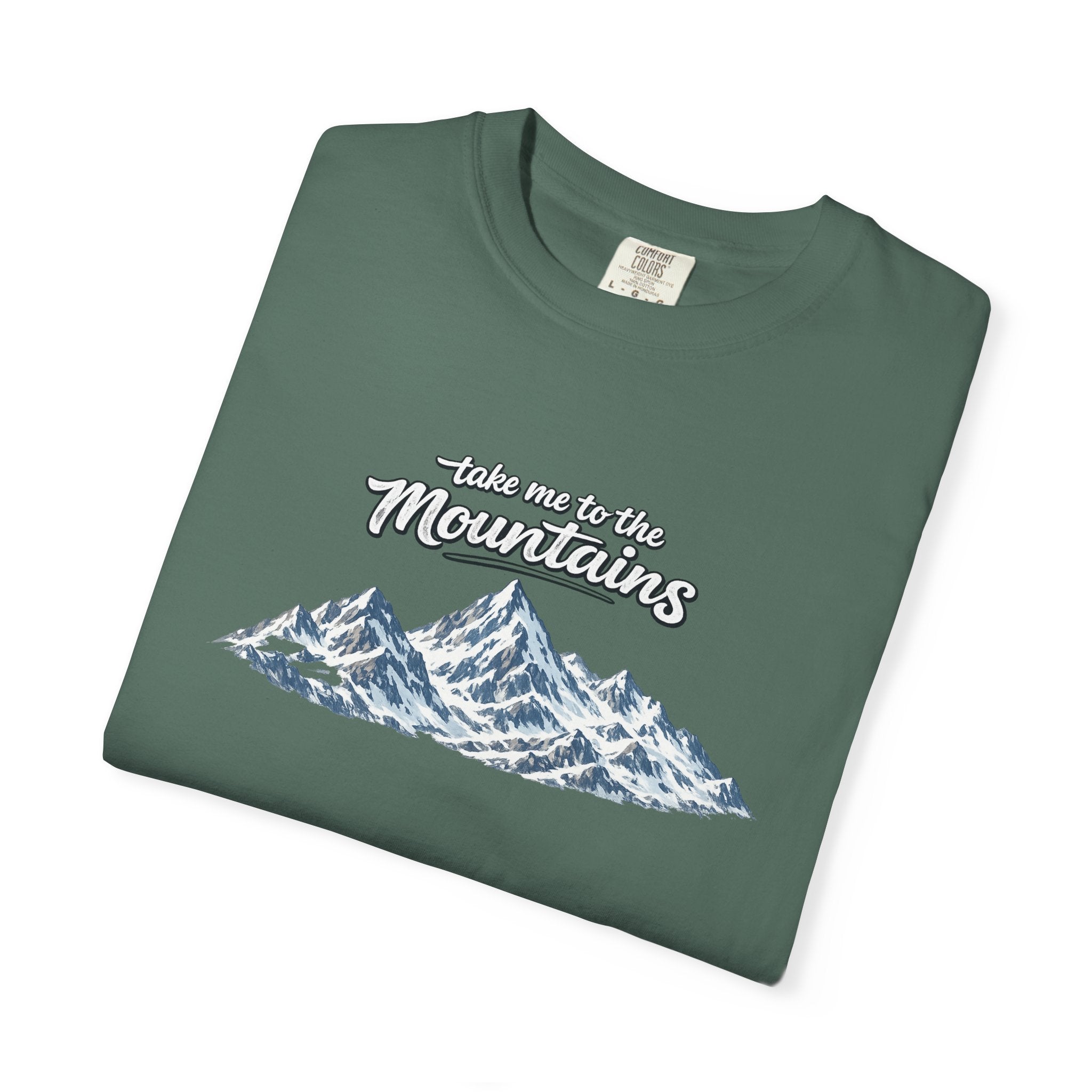 Take Me to the Mountains Shirt Rustic Mountain Tee Hiking Nature Lover Gift Outdoor Adventure T-Shirt 7 colors 100% cotton