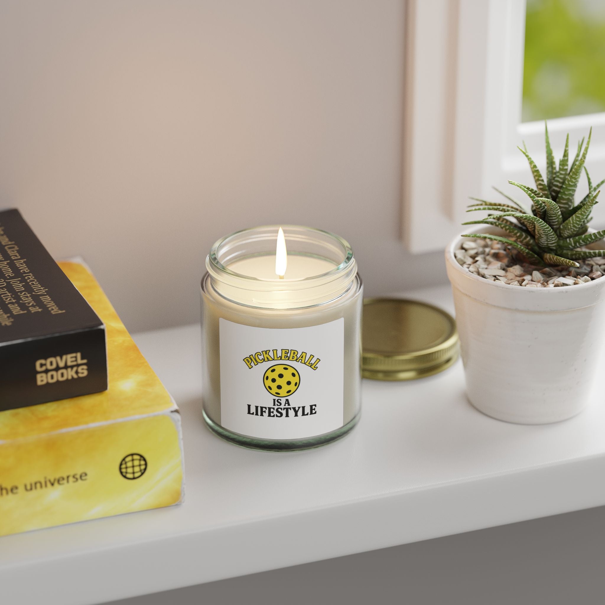 Pickleball Is a Lifestyle Candle Coconut Apricot Wax Eco-Friendly and Non-Toxic 4oz or 9oz size 9 scents