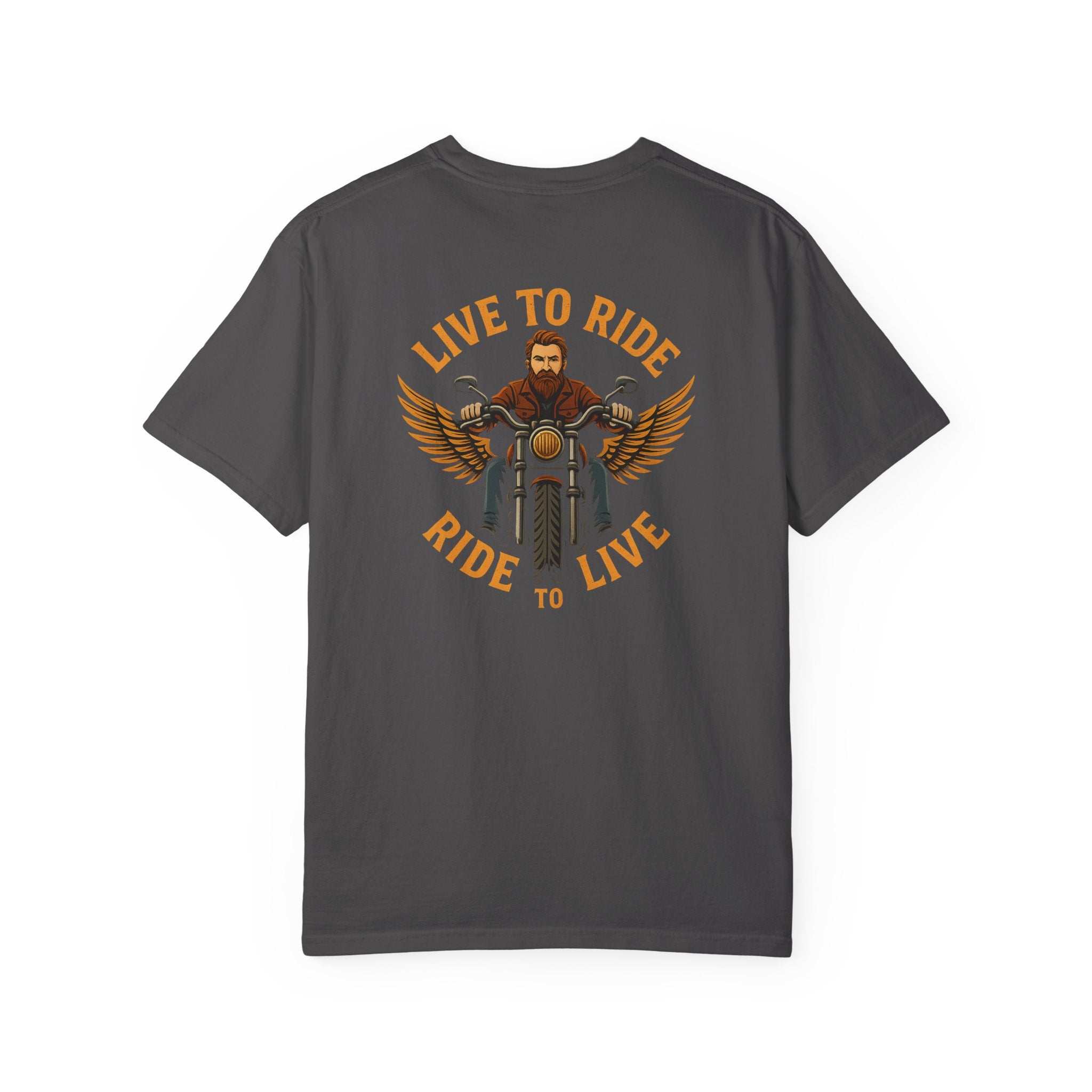 Live to Ride Ride to Live Biker T-Shirt Vintage Motorcycle Rider Graphic Tee Gift for Bikers 4 colors 100% cotton