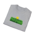 Smiley Face Golf Tee Shirt Happy Golfer Graphic Tee Fun Golf Course Vibes Gift for Golf Lovers 6 colors 100% cotton