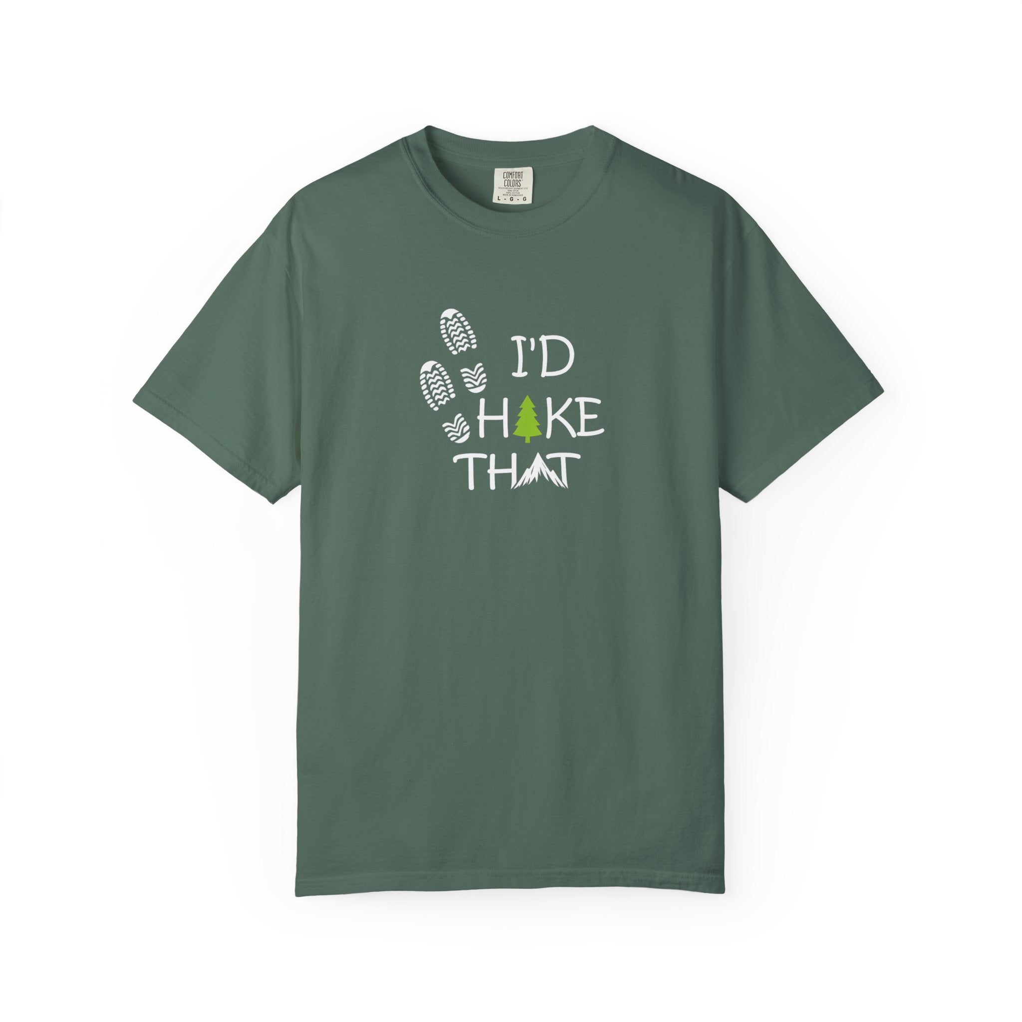 I'd Hike That Shirt Outdoor Lover Gift Camping Shirt Nature Graphic Tee Trail Shirt Adventure T-Shirt 7 colors 100% cotton