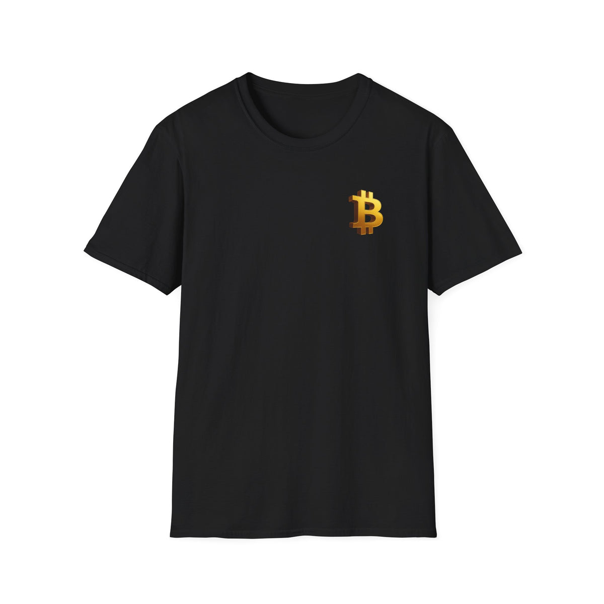 SatsandStrips.com Teach ₿ Freedom Bitcoin T-Shirt – Patriotic Bitcoin Education Graphic Tee Black