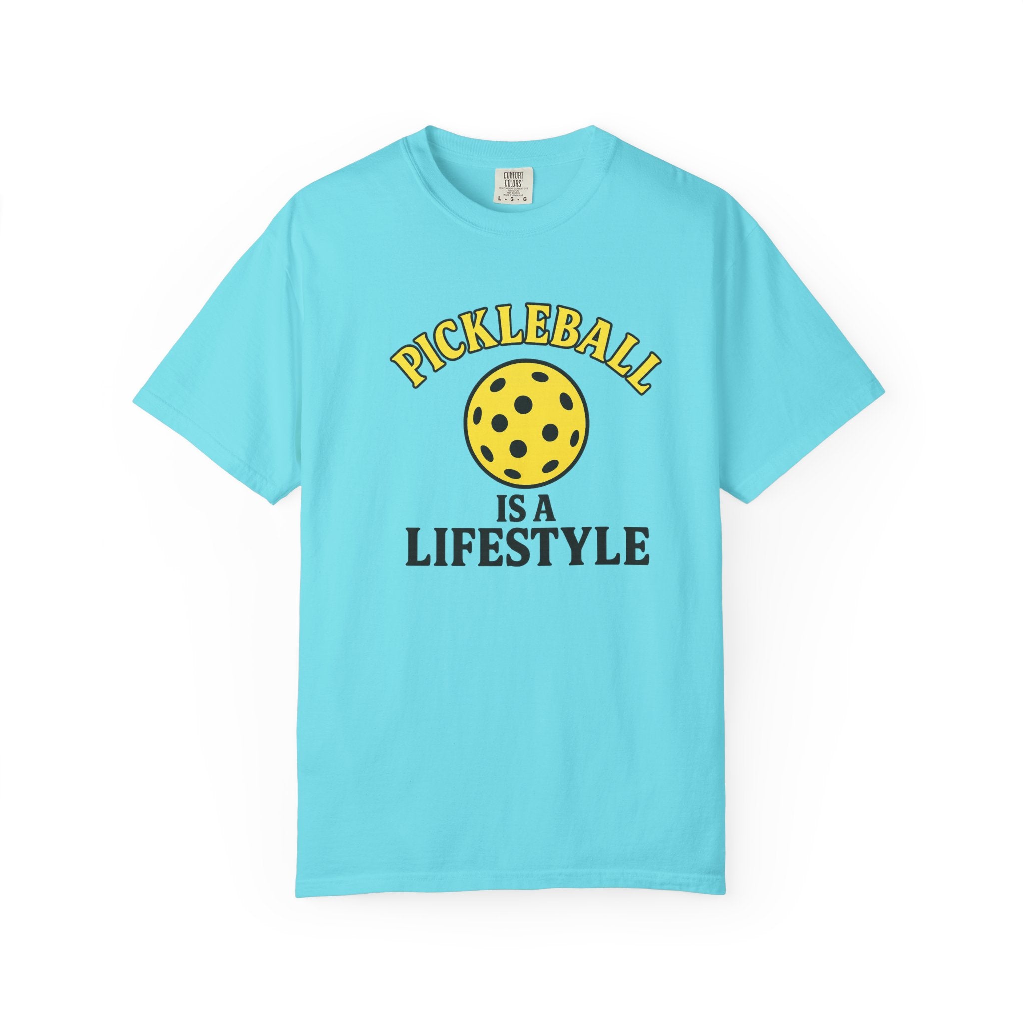 Pickleball Is Life Tee Bold Retro Pickleball Shirt for Players Who Live the Game 10 colors 100% cotton