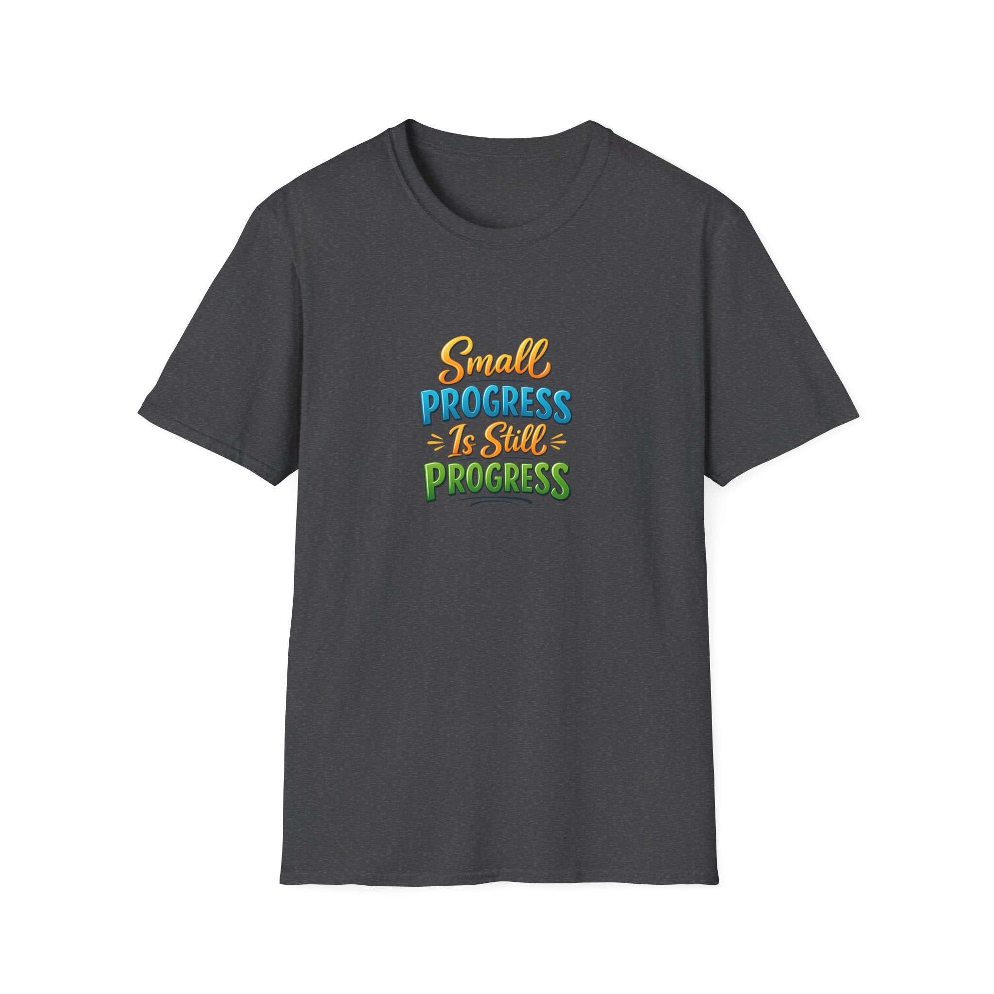 Small Progress Is Still Progress Shirt Positive Mindset Motivational Quote Tee Encouragement Shirt 5 colors 100% cotton