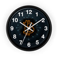Time is Money Bitcoin is the Future Sleek Wall Clock