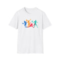 Colorful Tennis Silhouette T-Shirt Modern Tennis Player Graphic Tee Unisex Sports Shirt Tennis Lover Gift 3 colors 100% cotton