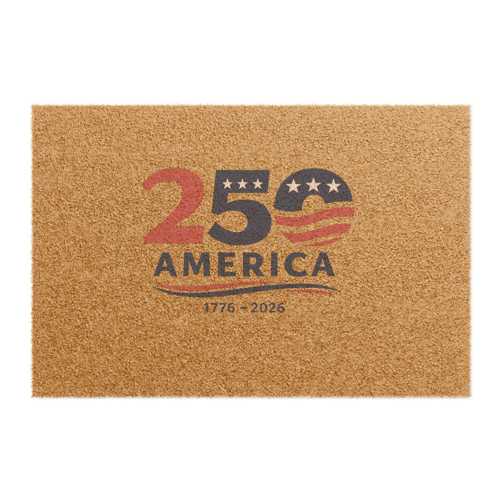America 250 Doormat 1776-2026 Patriotic Welcome Mat USA 250th Anniversary Independence Mat 24" × 16"