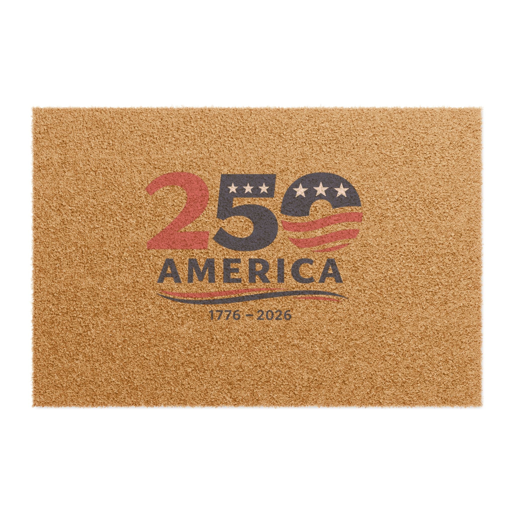 America 250 Doormat 1776-2026 Patriotic Welcome Mat USA 250th Anniversary Independence Mat 24" × 16"