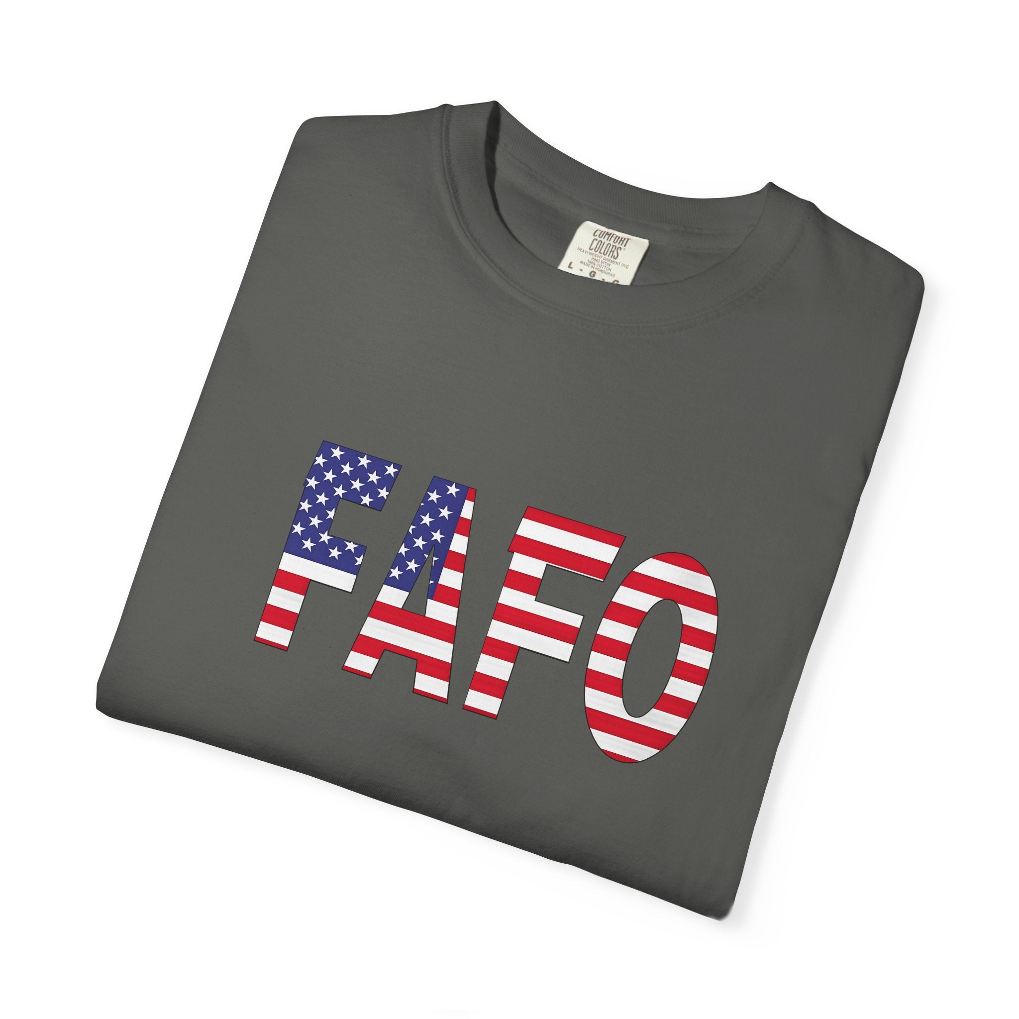 FAFO Patriotic Shirt for Trump Supporters Funny Political T-Shirt Conservative Freedom Shirt 3 colors 100% cotton