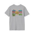 SatsandStripes.com Positive Vibes All Day Softstyle® T-Shirt – Good Days, Life Lessons & Memories Graphic Tee Sport Grey