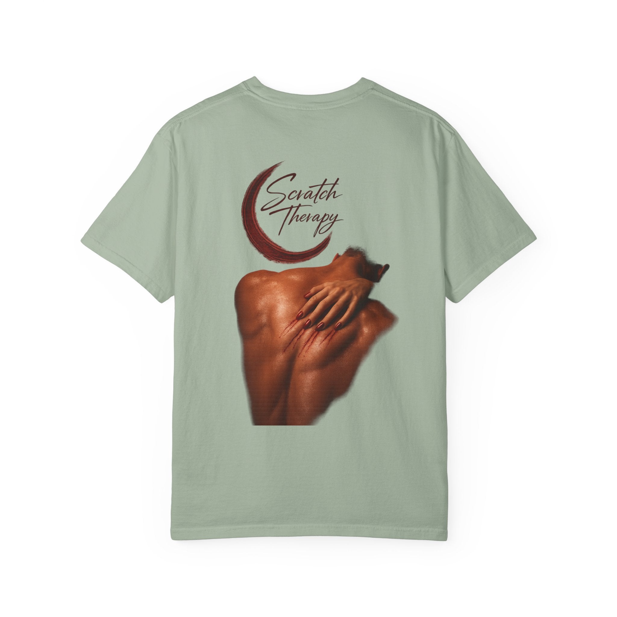 Scratch Therapy T-Shirt Lustiges Rücken Kratzen Shirt Entspannungsliebhaber Grafik T-Shirt 5 Farben 100% Baumwolle