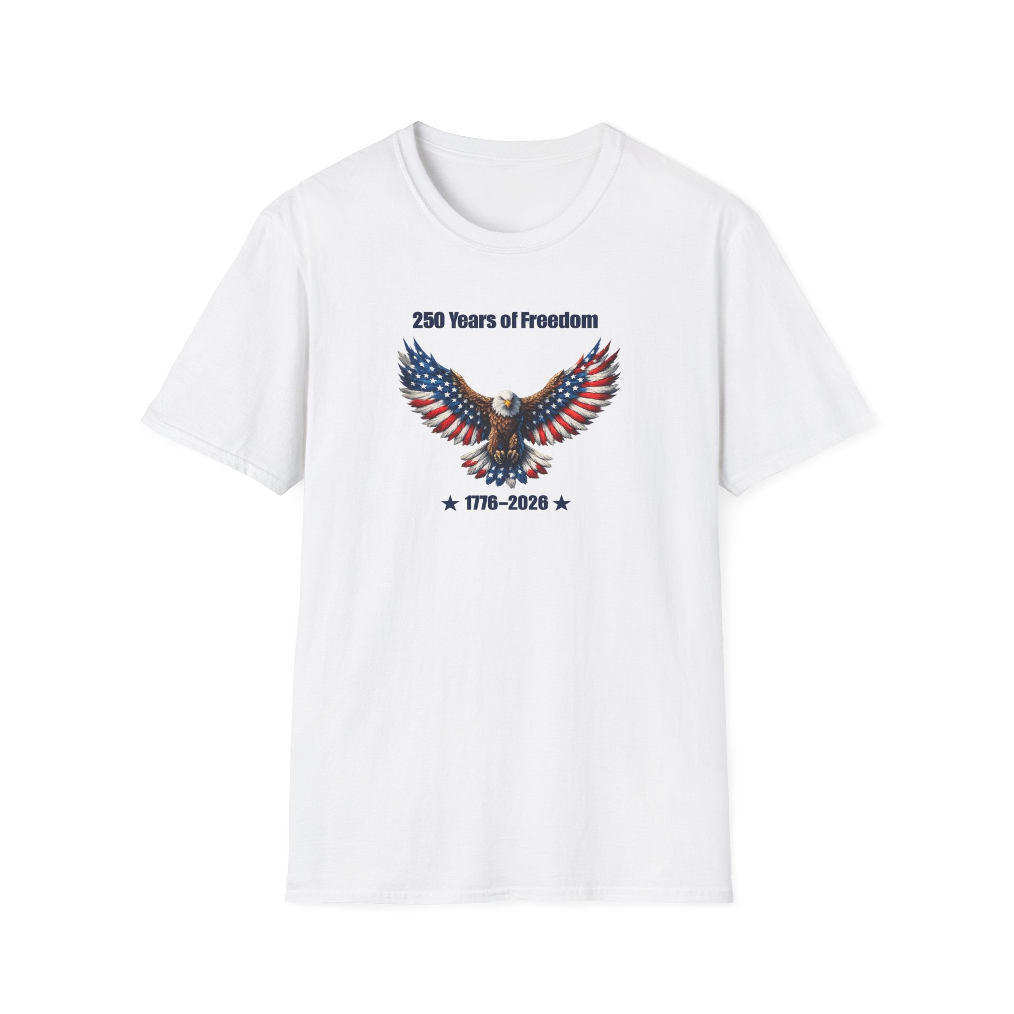 250 Jahre Freiheit T-Shirt Amerika 250 Feier T-Shirt USA Unabhängigkeitsgeschenk 4. Juli T-Shirt 7 Farben 100% Baumwolle