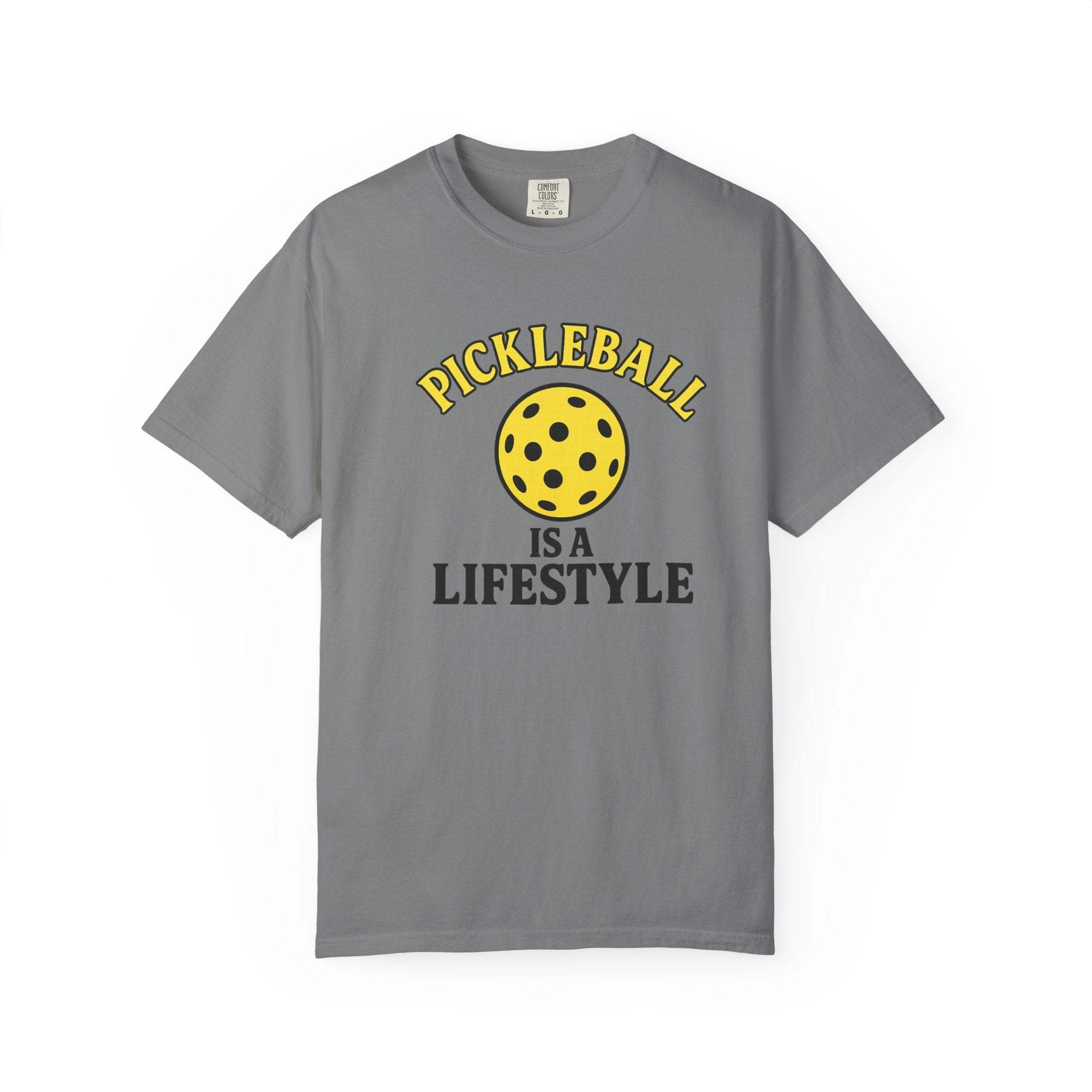 Pickleball Is Life Tee Bold Retro Pickleball Shirt for Players Who Live the Game 10 colors 100% cotton