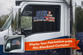Trucker Blackout Curtain Still Truckin Patriotic USA Window Curtain Truck Cab Privacy Shade Man Cave Garage Curtain 50" × 84"