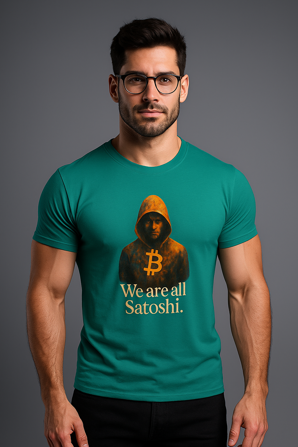We Are All Satoshi Bitcoin T-Shirt Unite the chain Wear the code 8 colors 100% cotton