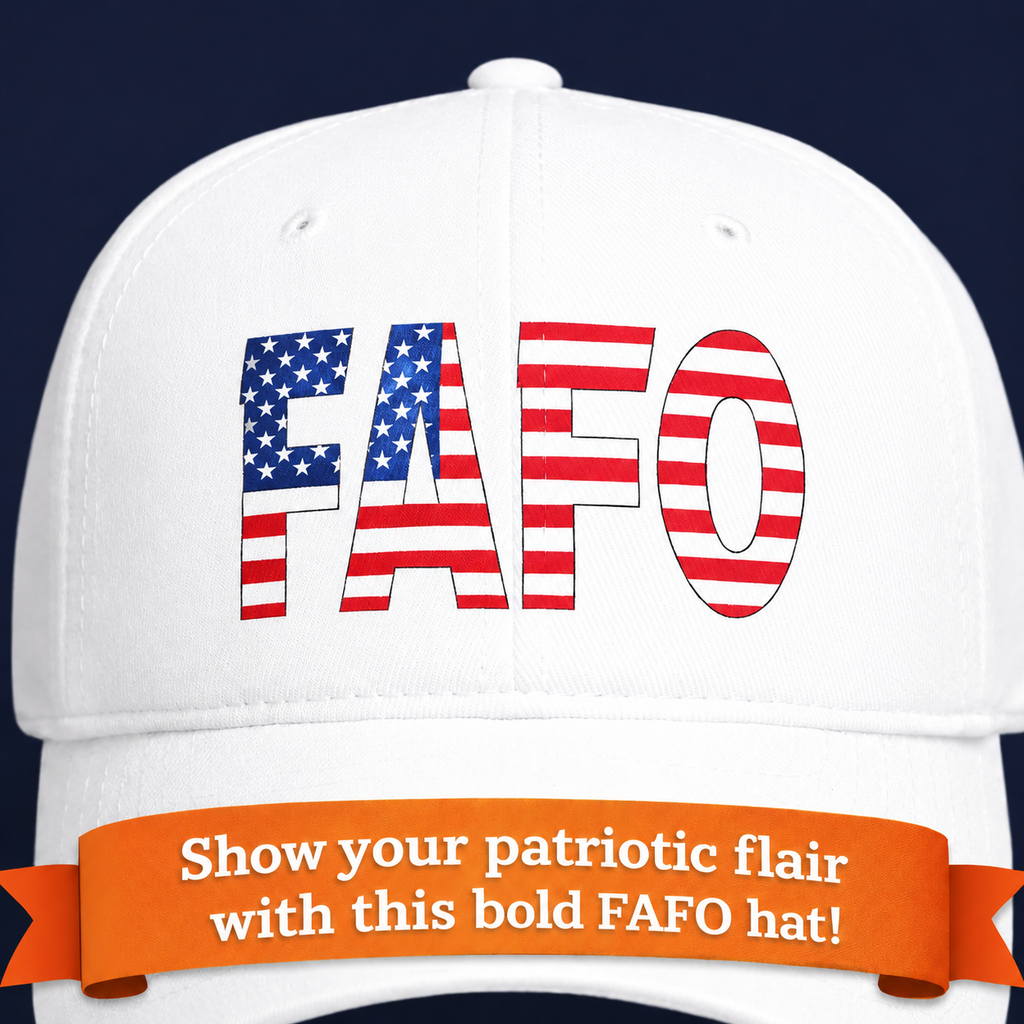 Patriotische FAFO Mütze Amerikanische Flagge Kappe Kühne USA Statement Mütze Vierter Juli Kappe Geschenk für Veteranen