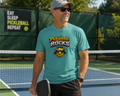 Pickleball Rocks Graphic T-Shirt Funny Pickleball Player Tee 5 colors 100% cotton
