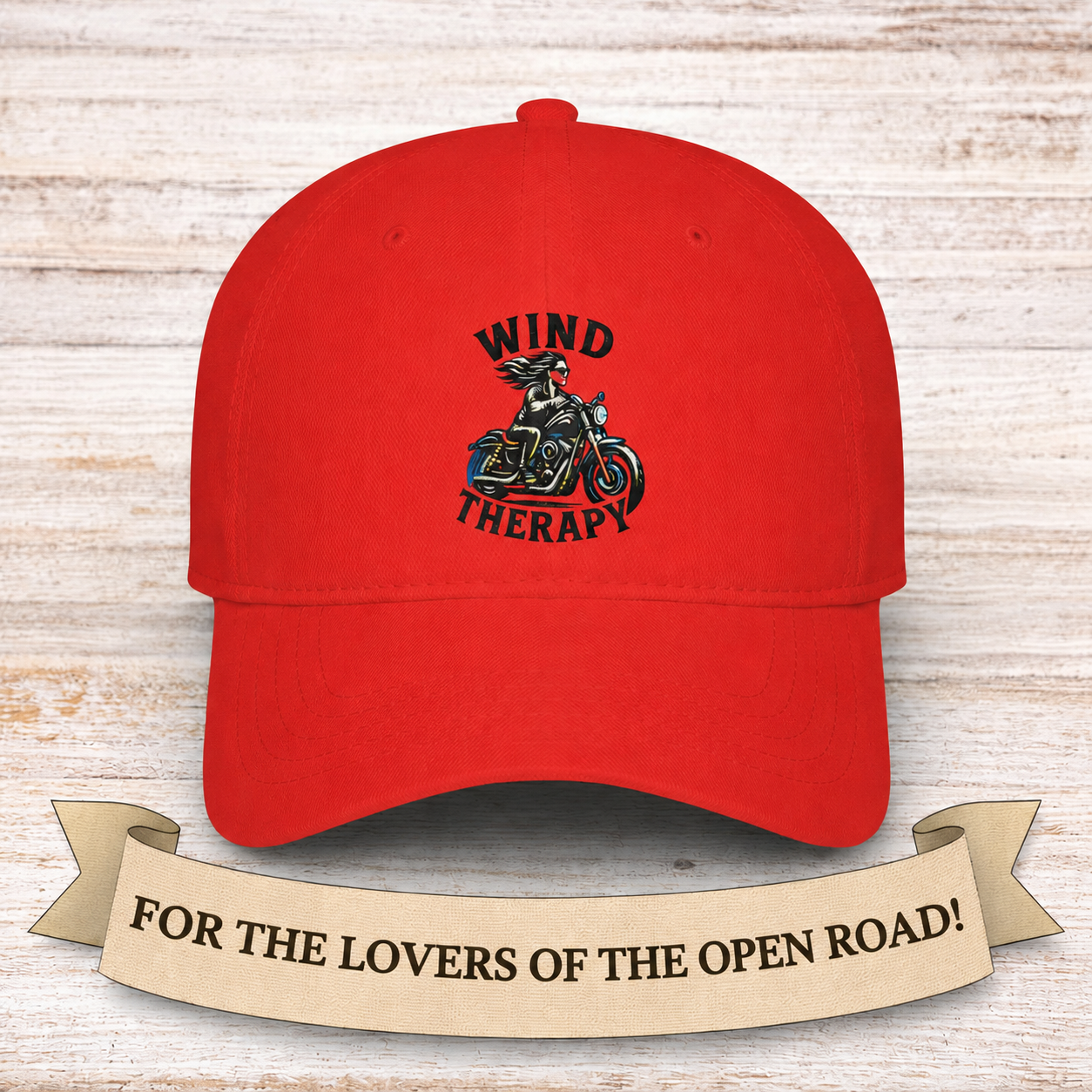 Wind Therapy Hat Harley Motorcycle Rider Cap Harley Davidson inspired Biker Hat Gift Motorcycle Lover Hat 4 colors